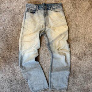 Zara Men's Blue and Grey Jeans